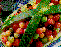 fruit dish.